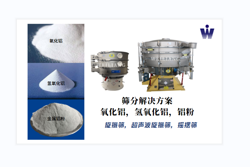 氧化鋁、氫氧化鋁、金屬鋁粉篩分案例